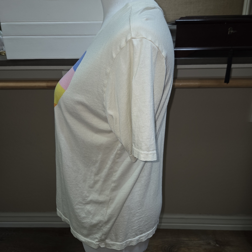 Sundry Off-White Tee - Picture 2 of 6